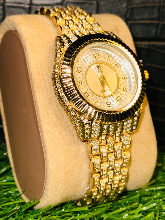 21k gold fully Iced-tone