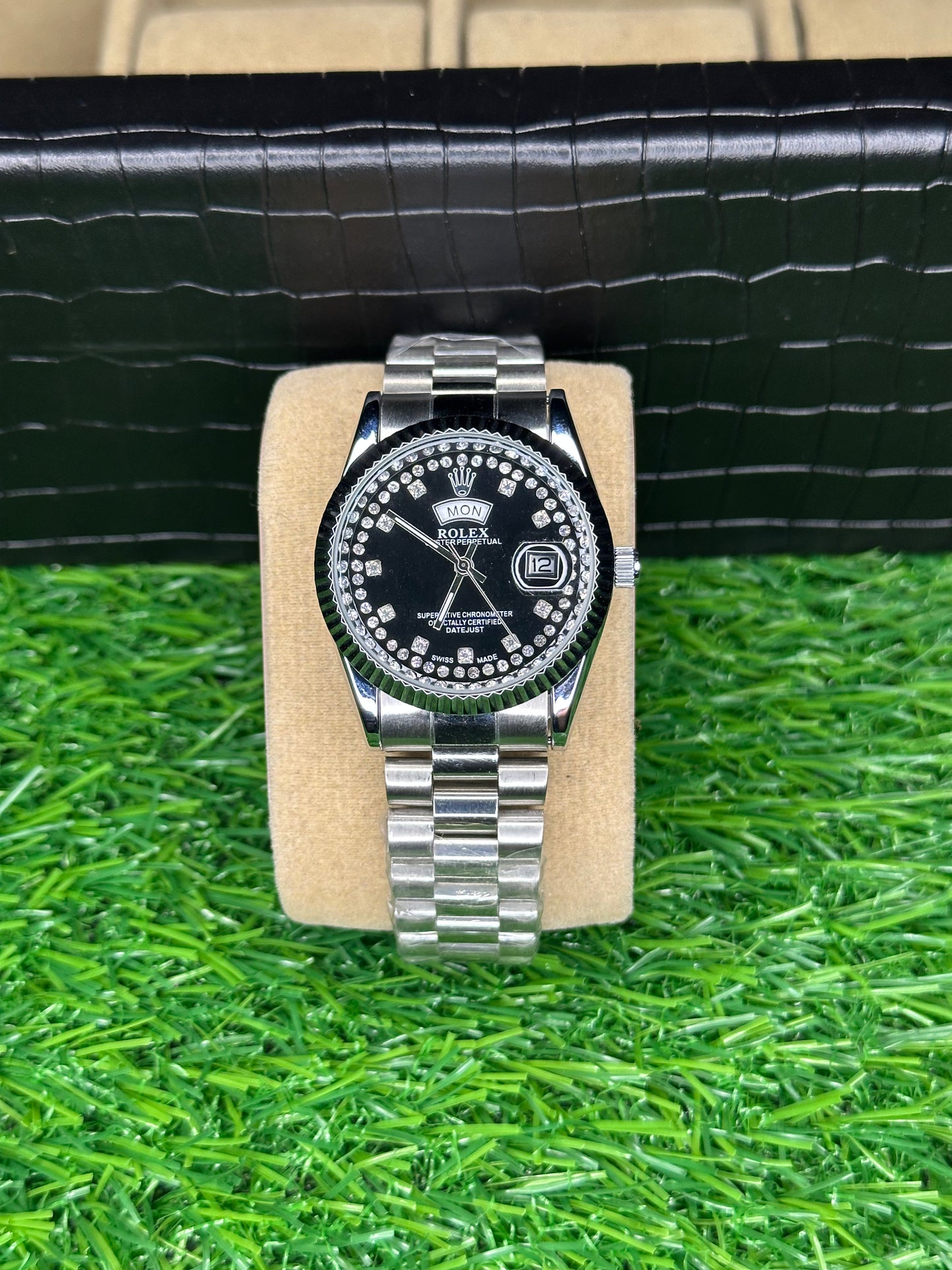 Rolex Date-Just Iced-Dyle