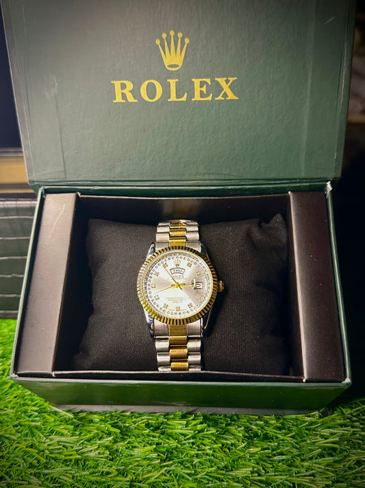 Rolex Date-Just Iced-Tone